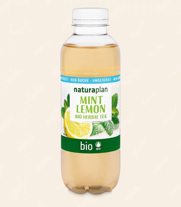 Naturaplan Mint Lemon Tea ungesüsst